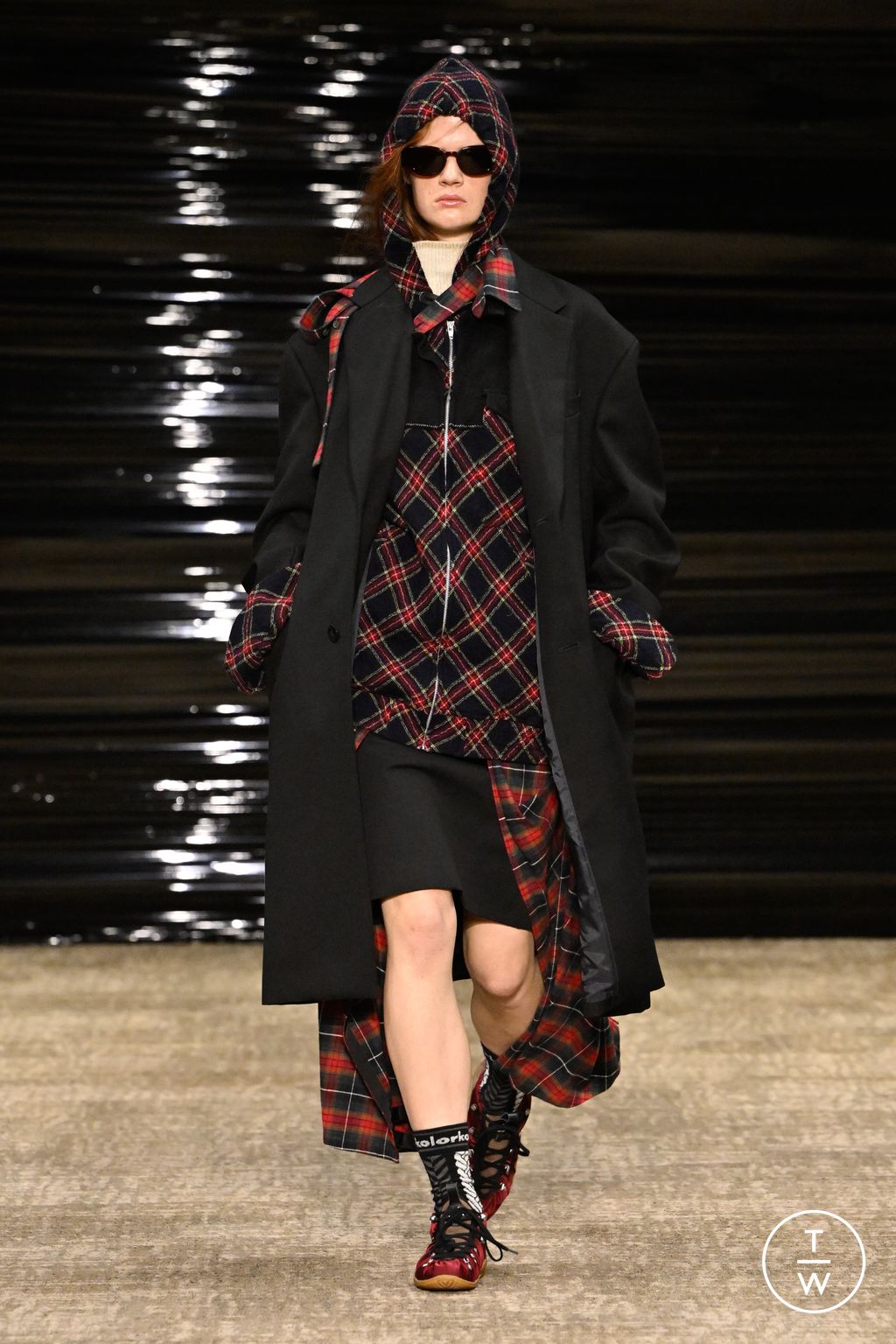 Fashion Week Paris Fall/Winter 2026 look 16 de la collection Kolor menswear