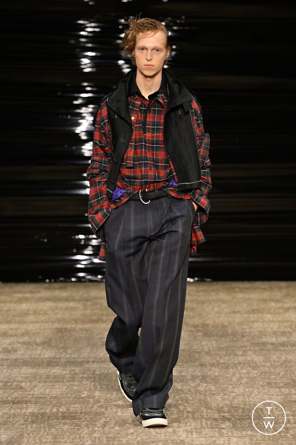 Fashion Week Paris Fall/Winter 2026 look 17 from the Kolor collection 男装