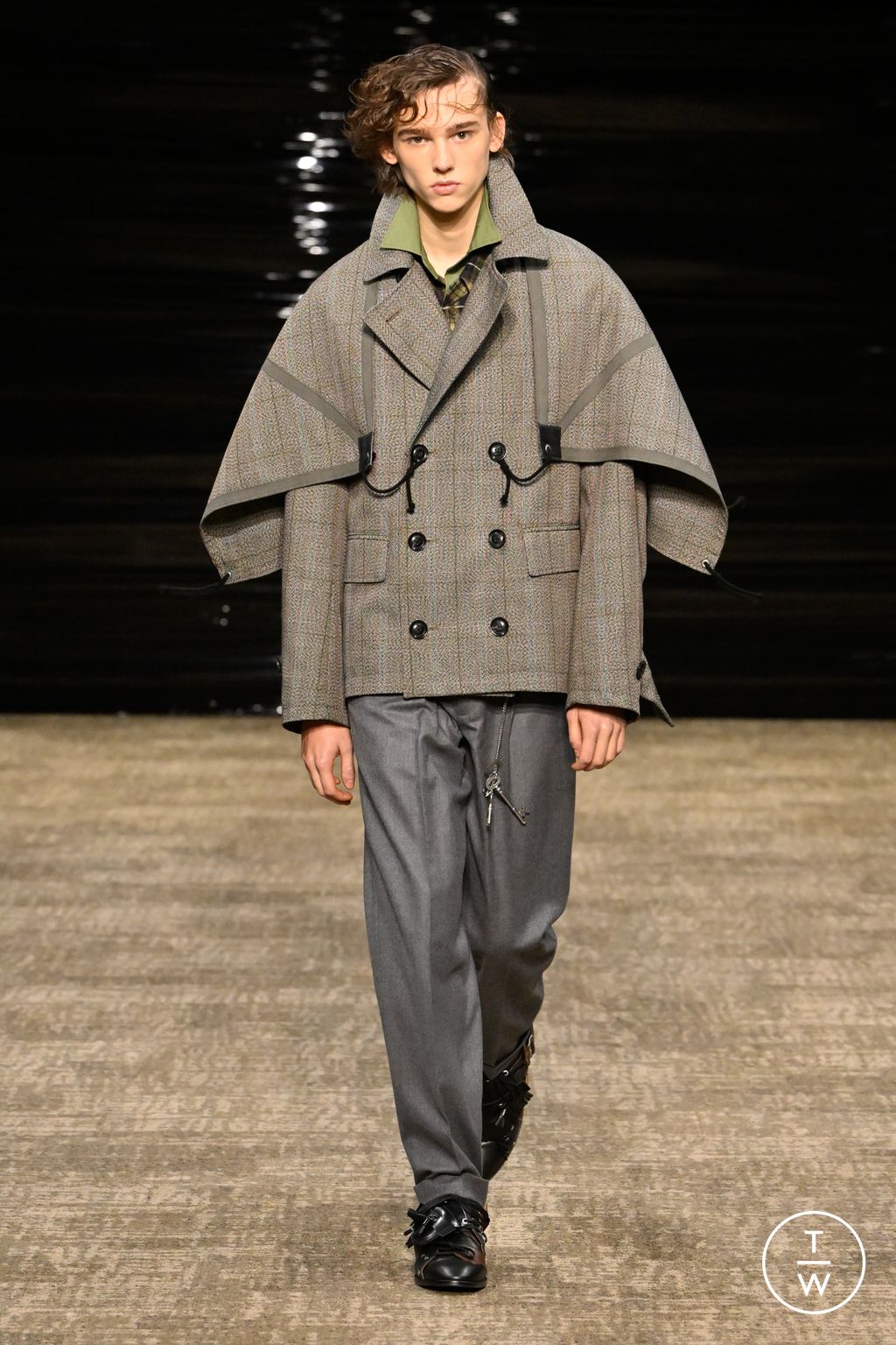 Fashion Week Paris Fall/Winter 2026 look 39 de la collection Kolor menswear