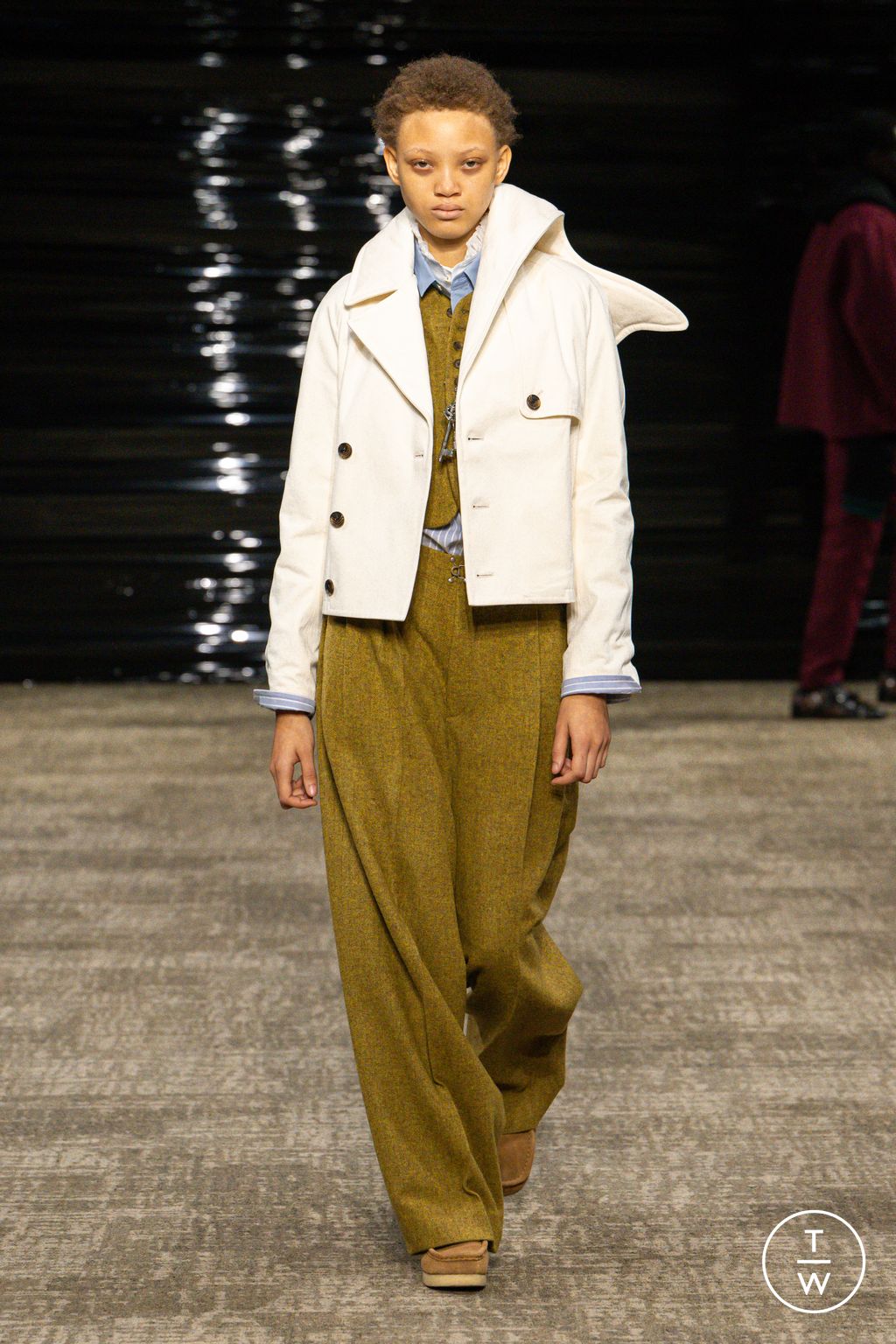 Fashion Week Paris Fall/Winter 2026 look 44 from the Kolor collection 男装