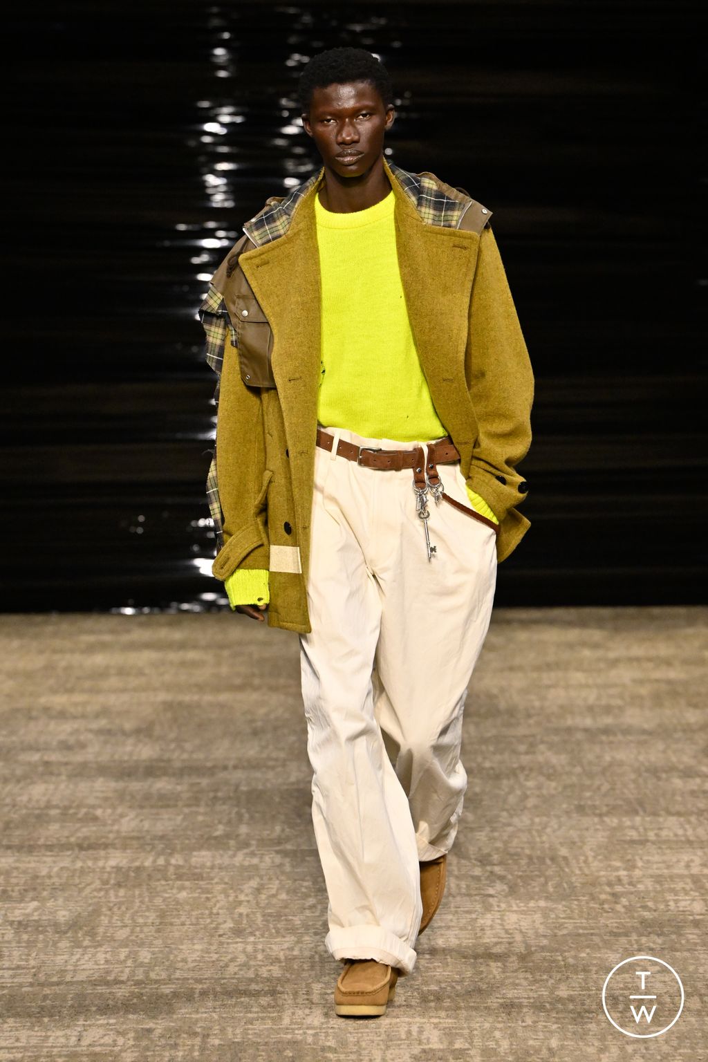 Fashion Week Paris Fall/Winter 2026 look 48 de la collection Kolor menswear