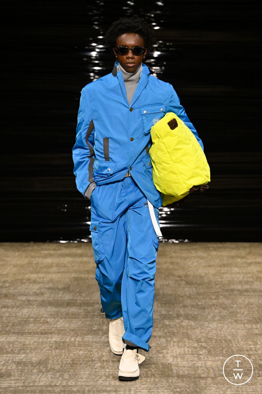 Fashion Week Paris Fall/Winter 2026 look 50 de la collection Kolor menswear