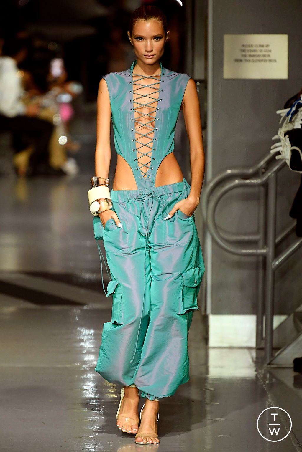 Fashion Week New York Spring/Summer 2023 look 14 from the LaQuan Smith collection womenswear