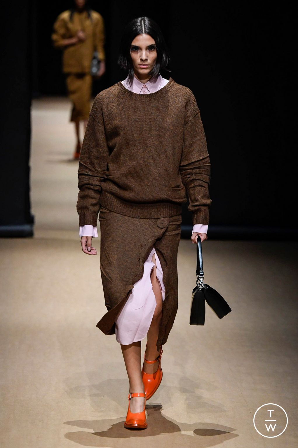 Fashion Week Milan Spring/Summer 2023 look 14 from the Prada collection 女装