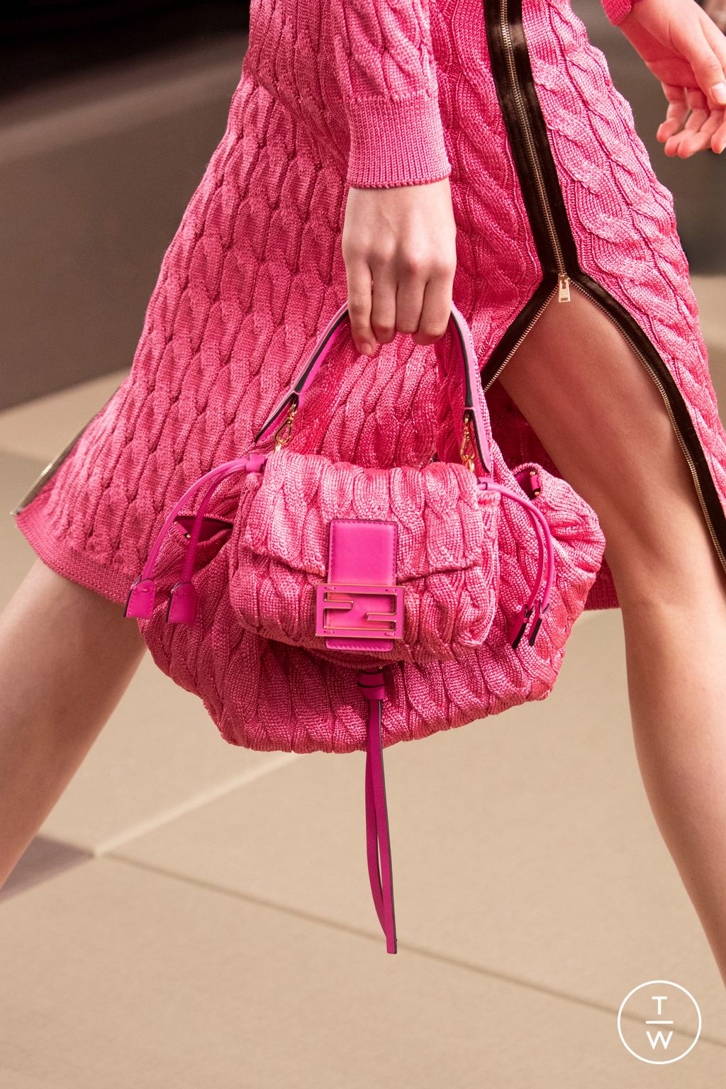 Fashion Week Milan Spring/Summer 2026 look 58 from the Fendi collection womenswear accessories