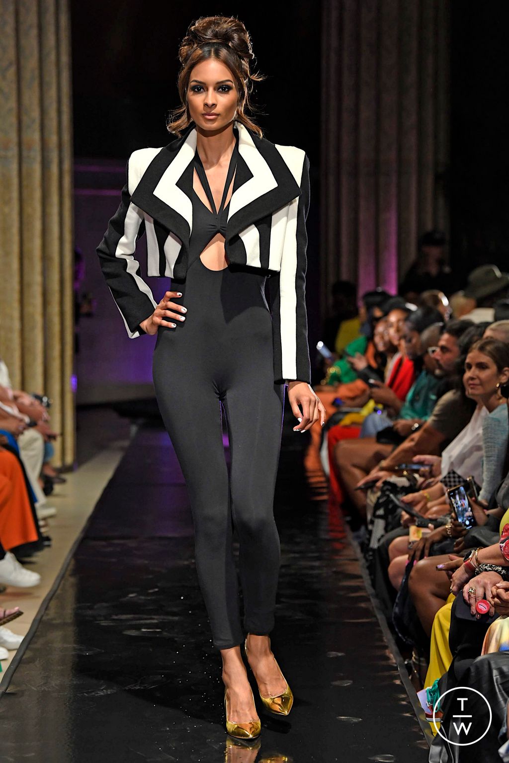 Fashion Week New York Fall/Winter 2022 look 41 de la collection Sergio Hudson womenswear