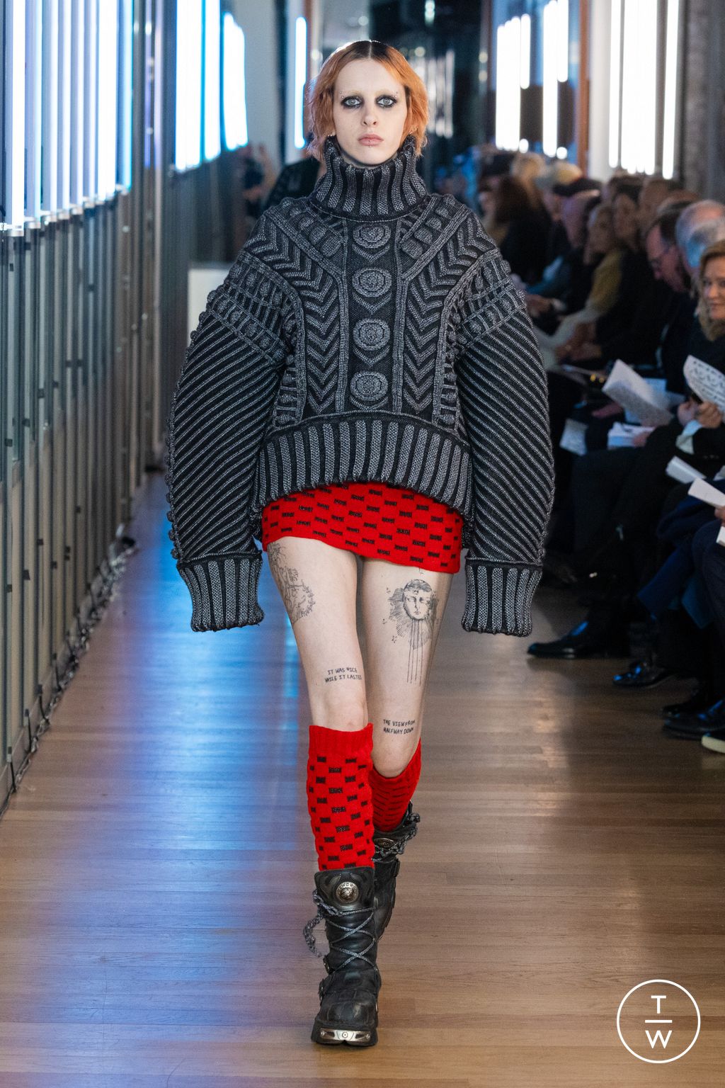 Fashion Week Paris Fall/Winter 2024 look 113 from the IFM PARIS collection womenswear