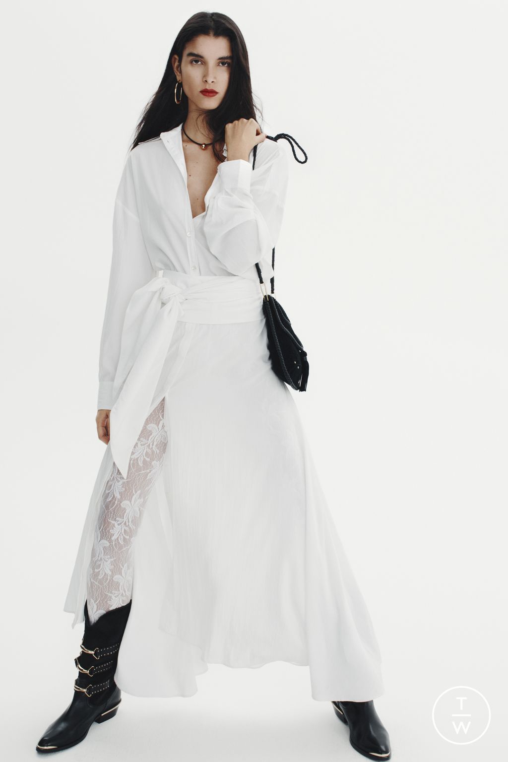 Fashion Week Paris Pre-Fall 2025 look 20 from the Isabel Marant collection 女装