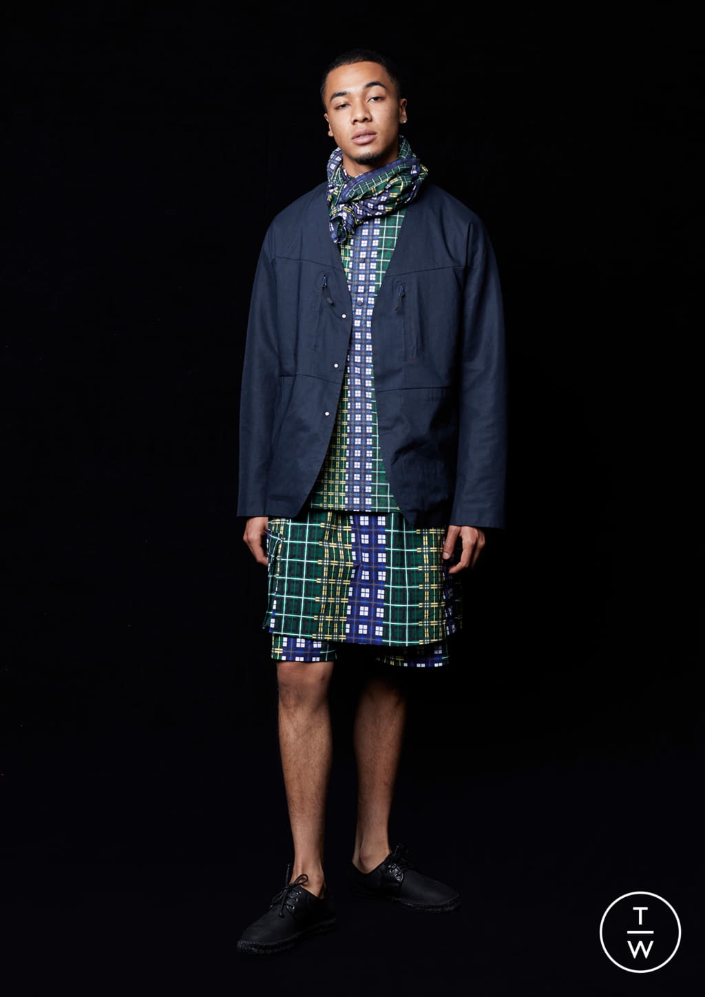 Fashion Week Paris Spring/Summer 2021 look 20 from the White Mountaineering collection menswear