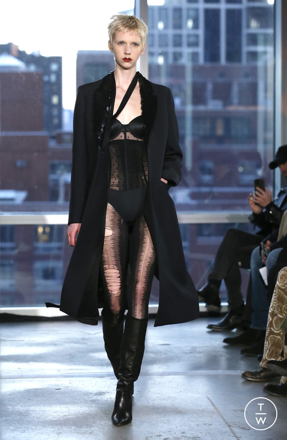 Fashion Week New York Fall/Winter 2022 look 20 de la collection Duncan womenswear
