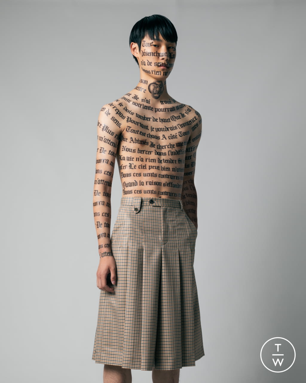 Fashion Week Paris Spring/Summer 2022 look 21 from the EGONlab collection menswear