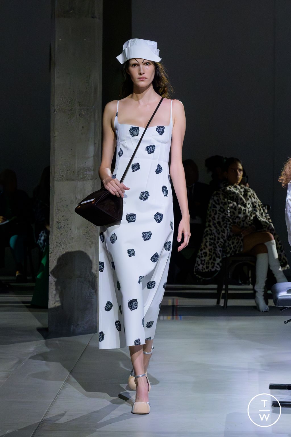 Fashion Week Milan Spring-Summer 2025 look 21 from the Marni collection womenswear