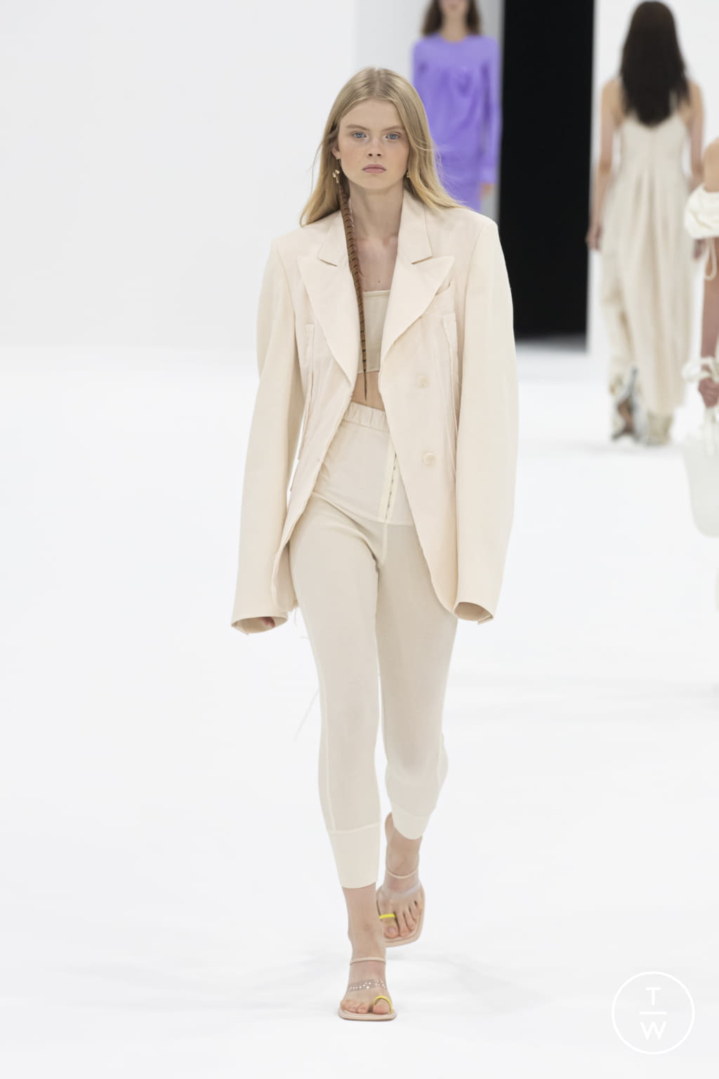 Fashion Week Milan Spring/Summer 2022 look 21 from the Sportmax collection womenswear