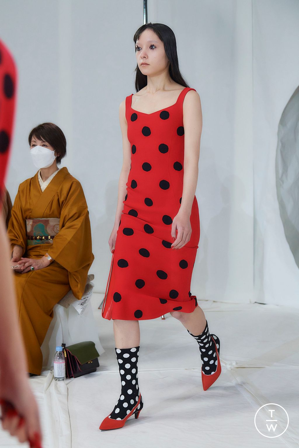 Fashion Week Milan Fall/Winter 2023 look 21 from the Marni collection 女装