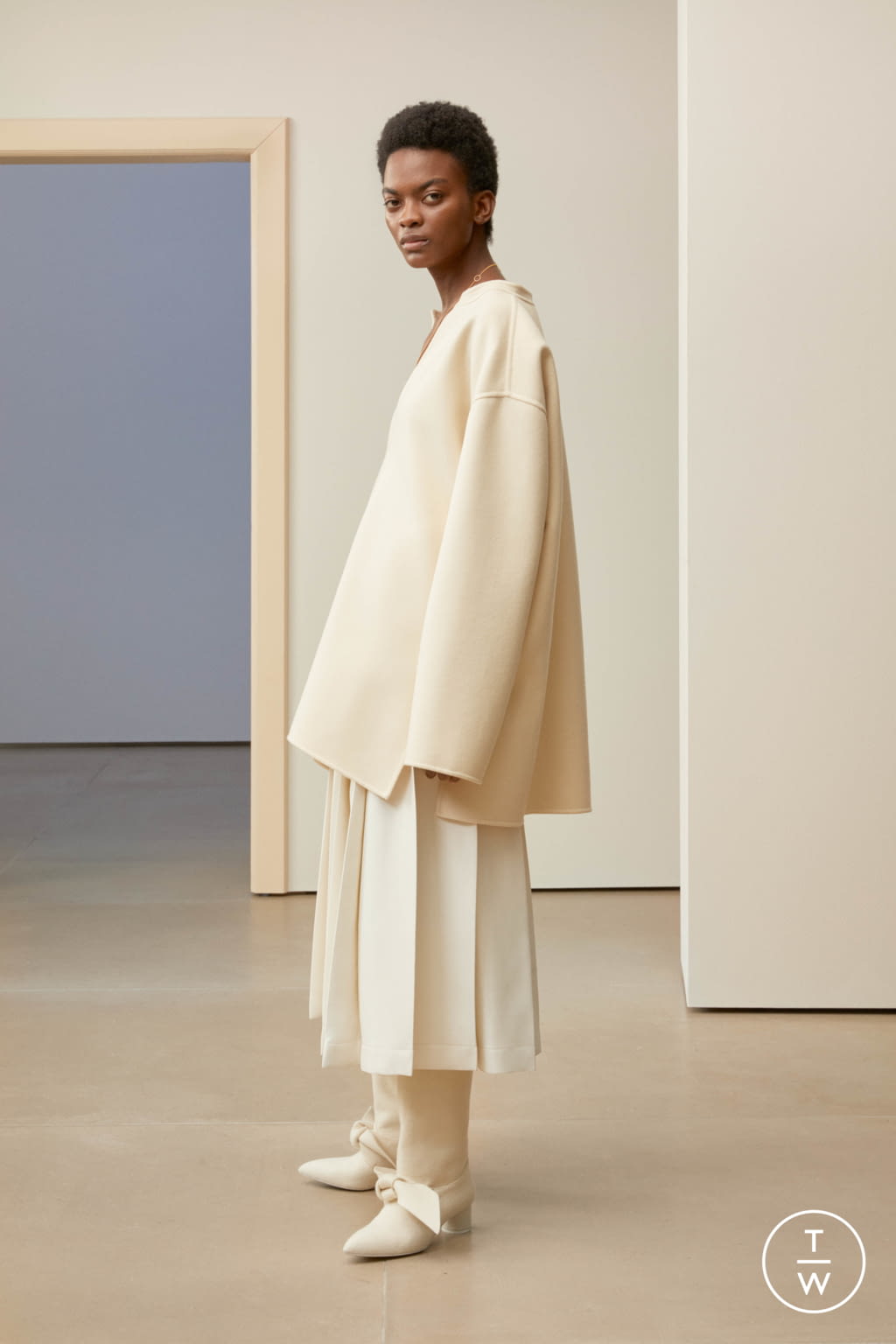 Fashion Week Milan Pre-Fall 2019 look 21 from the Jil Sander collection 女装