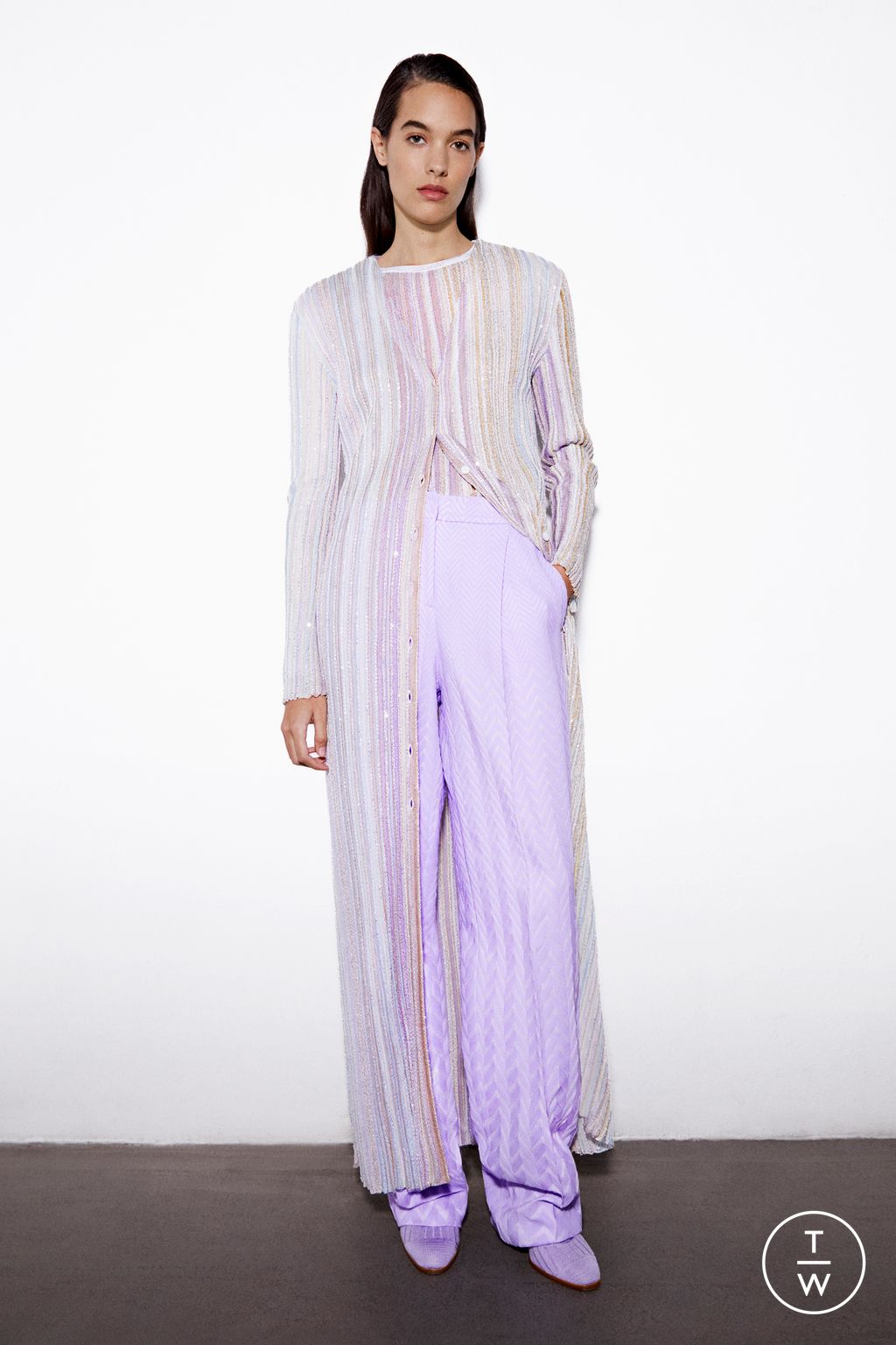 Fashion Week Milan Pre-Fall 2023 look 21 from the Missoni collection 女装
