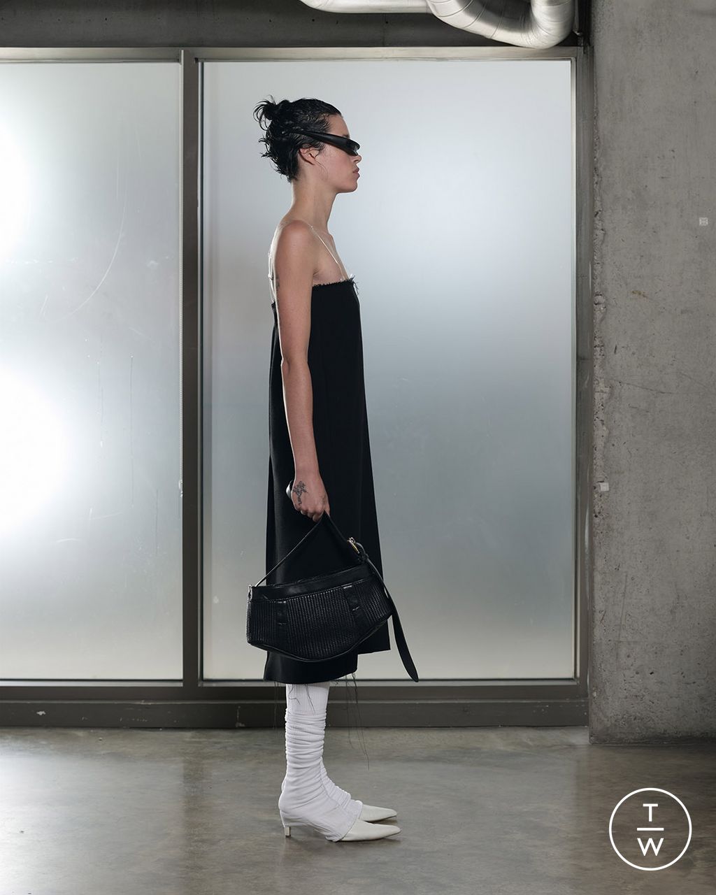 Fashion Week London Resort 2025 look 21 from the Natasha Zinko collection womenswear