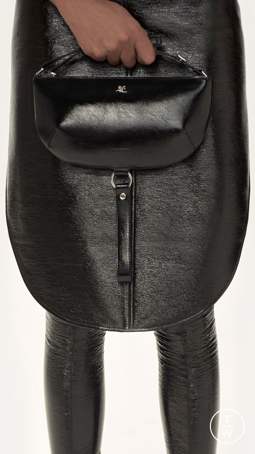 Fashion Week Paris Pre-Fall 2025 look 21 from the Courrèges collection womenswear