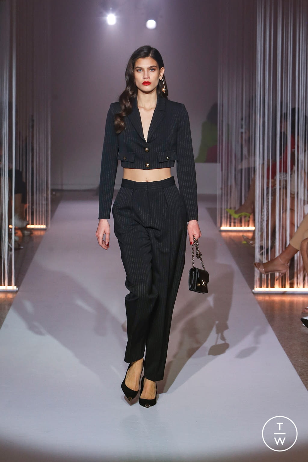 Fashion Week Milan Fall/Winter 2022 look 21 from the Elisabetta Franchi collection womenswear