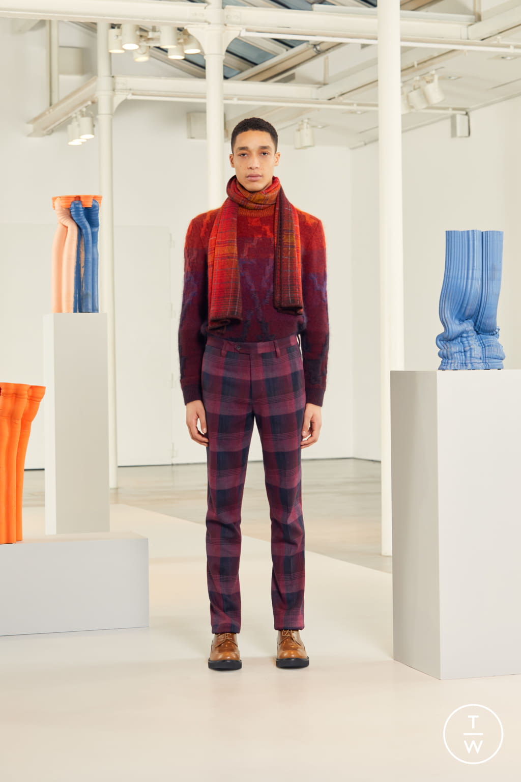 Fashion Week Milan Fall/Winter 2019 look 21 de la collection Missoni menswear