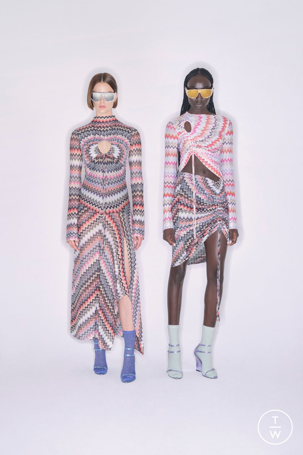 Fashion Week Milan Resort 2024 look 21 from the Missoni collection womenswear