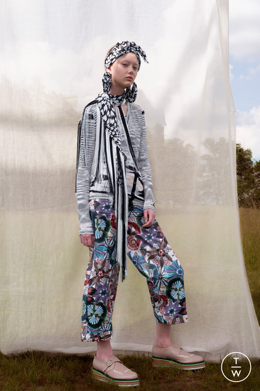 Fashion Week Milan Resort 2019 look 21 from the Missoni collection womenswear