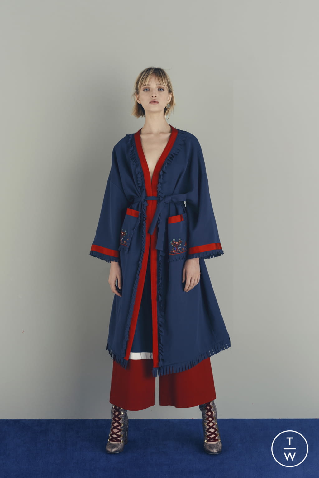 Fashion Week Milan Pre-Fall 2019 look 21 from the Stella Jean collection 女装