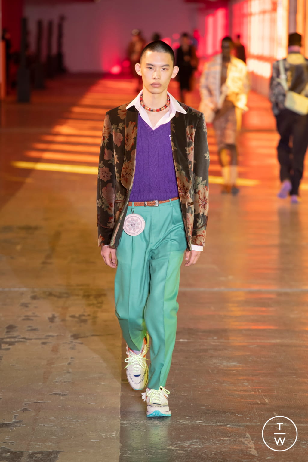 Fashion Week Milan Fall/Winter 2021 look 21 from the Etro collection menswear
