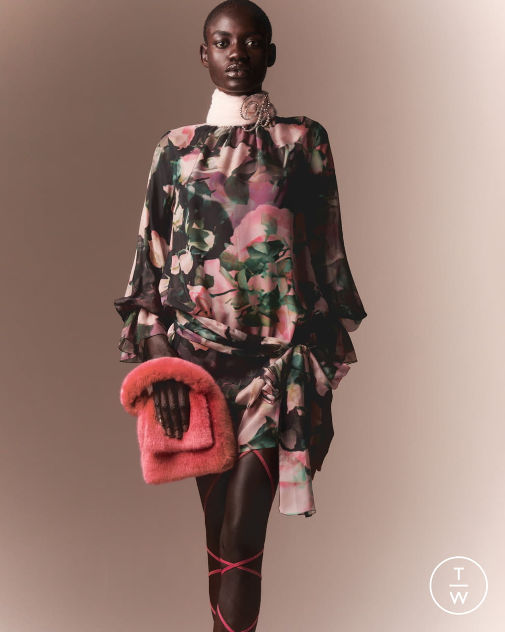 Fashion Week Milan Pre-Fall 2021 look 21 de la collection Blumarine womenswear