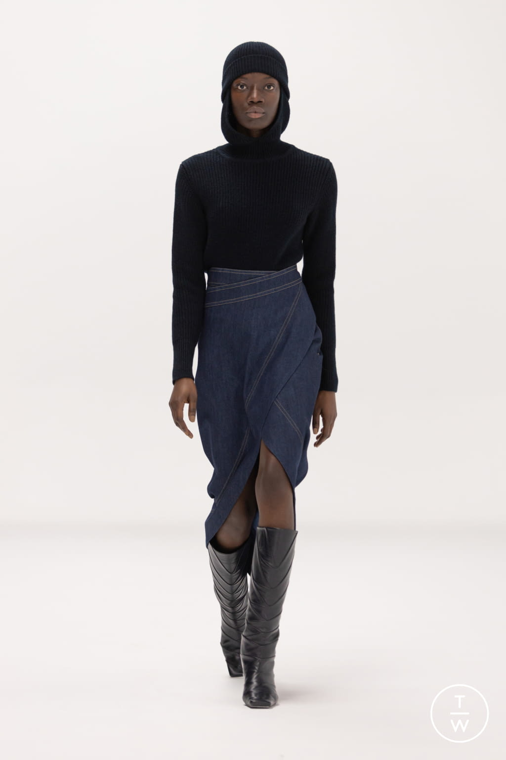 Fashion Week New York Fall/Winter 2021 look 21 de la collection Bevza womenswear