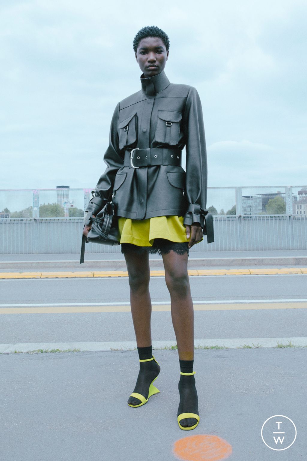 Fashion Week Paris Resort 2024 look 21 from the Off-White collection womenswear