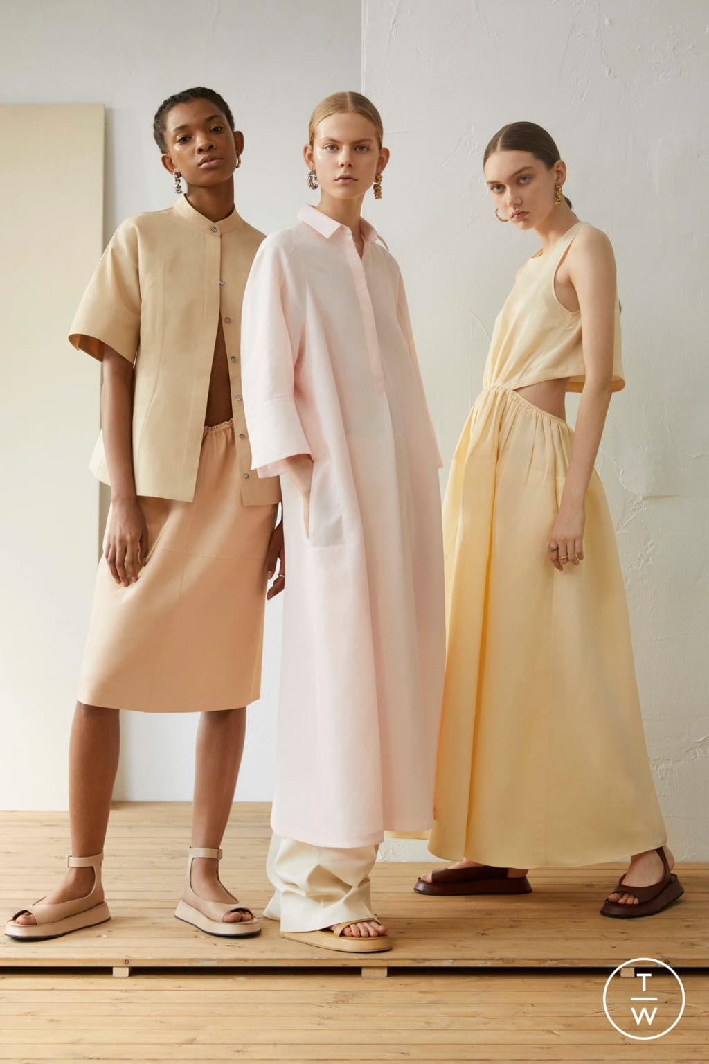 Fashion Week Milan Resort 2019 look 21 from the Jil Sander collection 女装