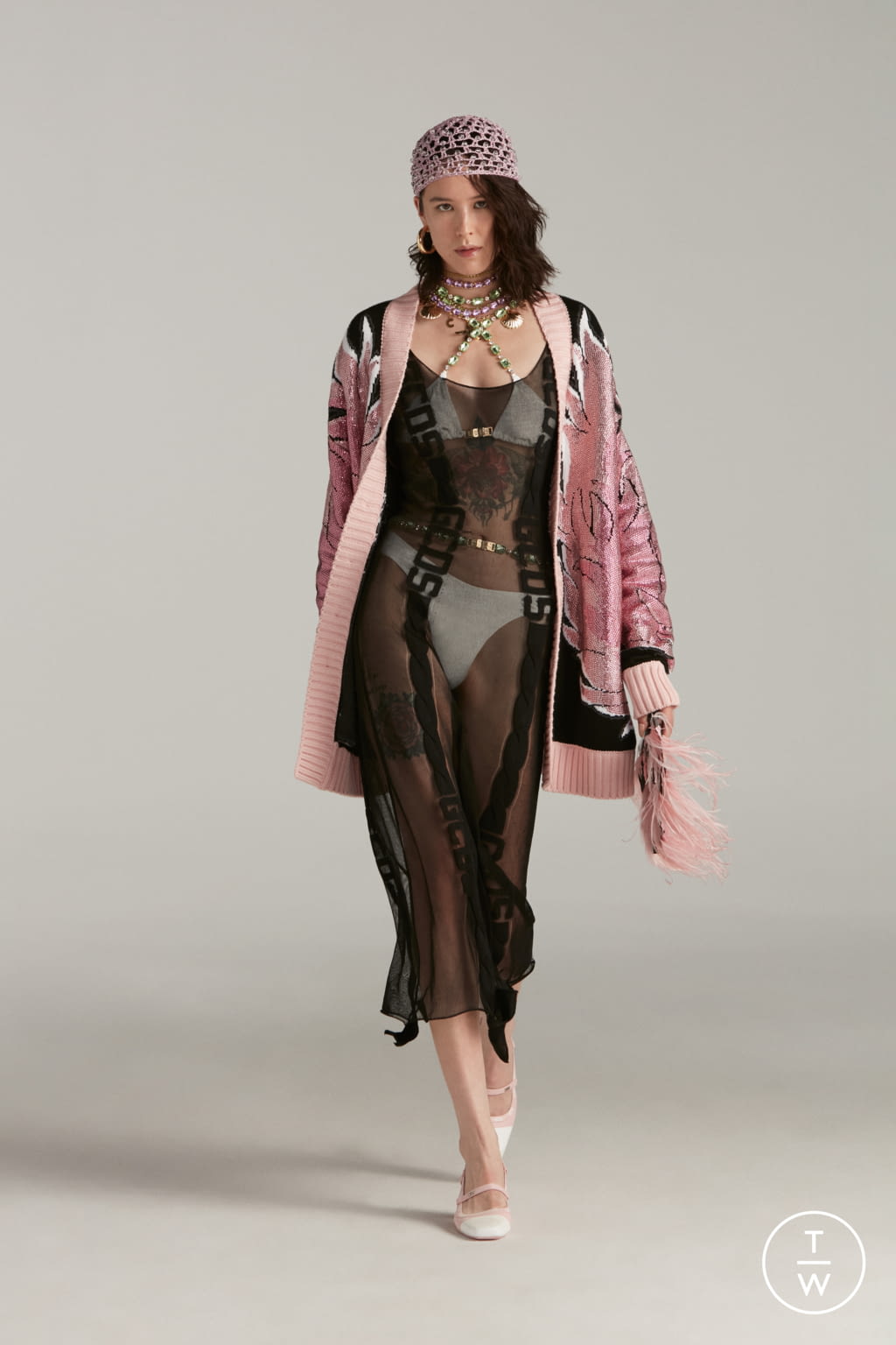 Fashion Week Milan Spring/Summer 2022 look 21 de la collection GCDS womenswear