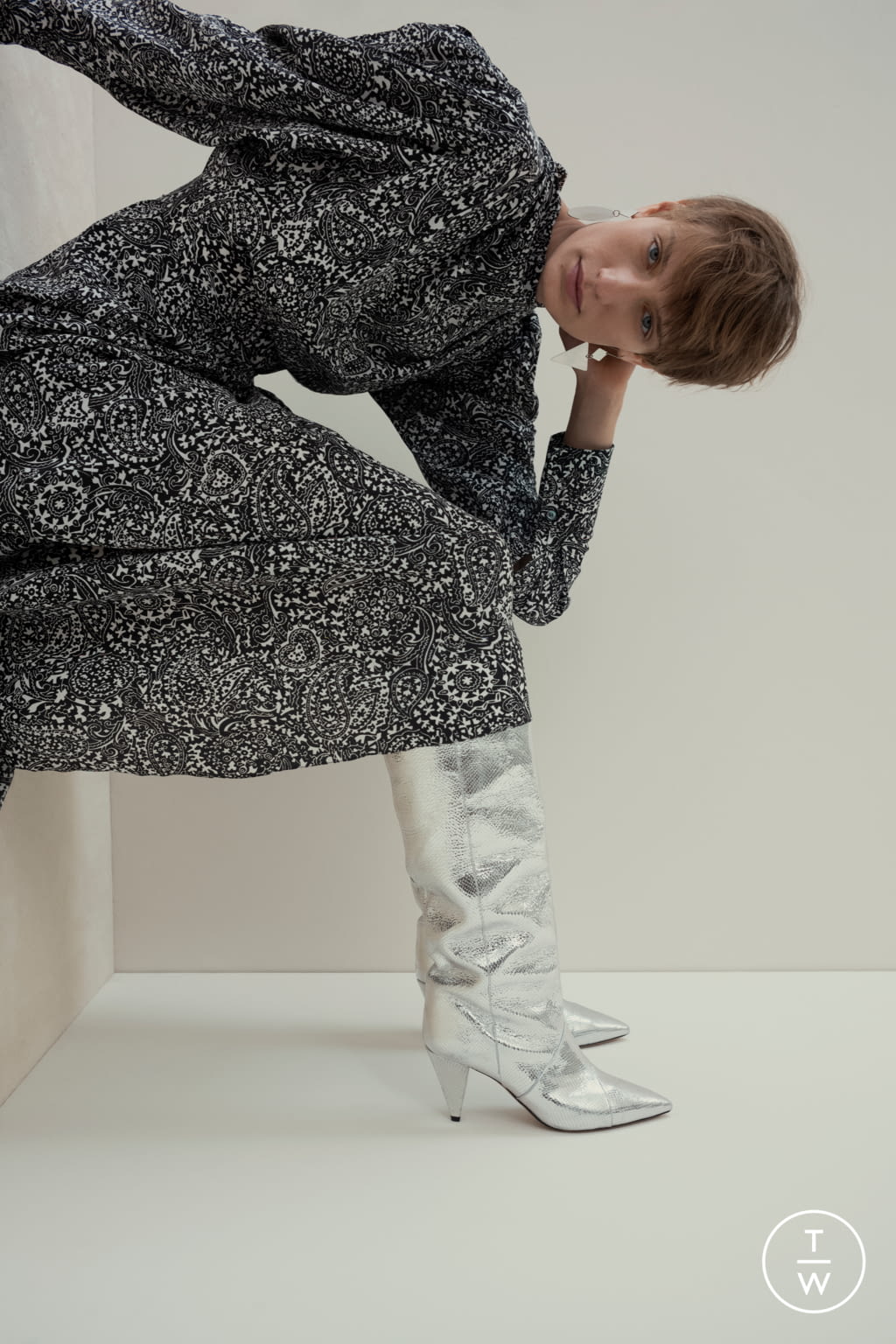Fashion Week Paris Resort 2020 look 21 from the Isabel Marant collection womenswear