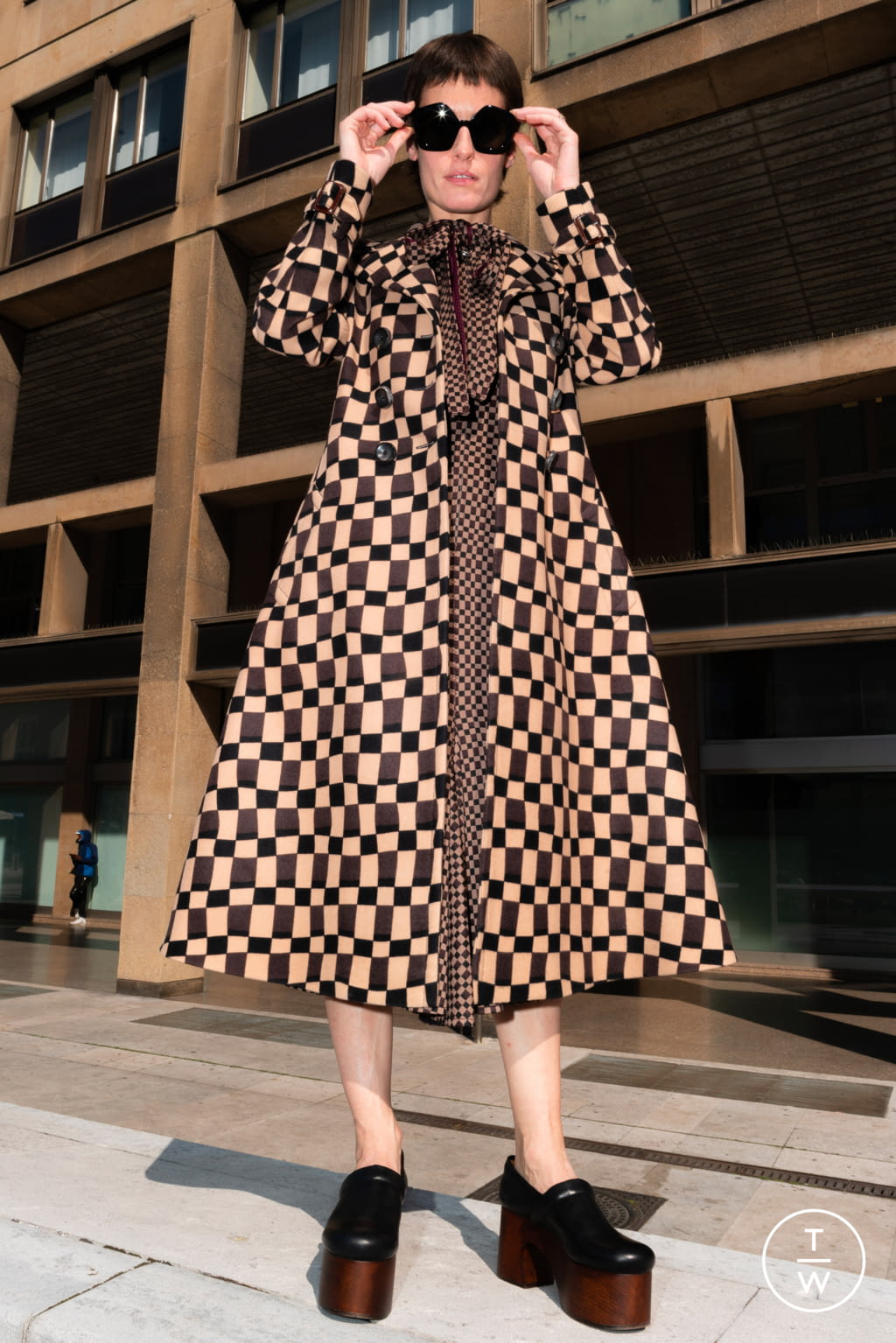 Fashion Week Milan Resort 2022 look 21 from the Marni collection 女装