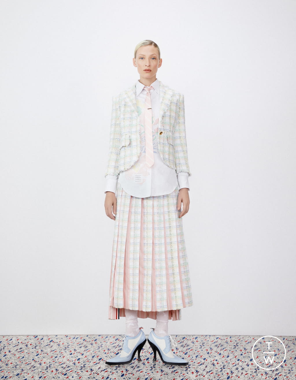 Fashion Week Paris Resort 2020 look 21 from the Thom Browne collection 女装
