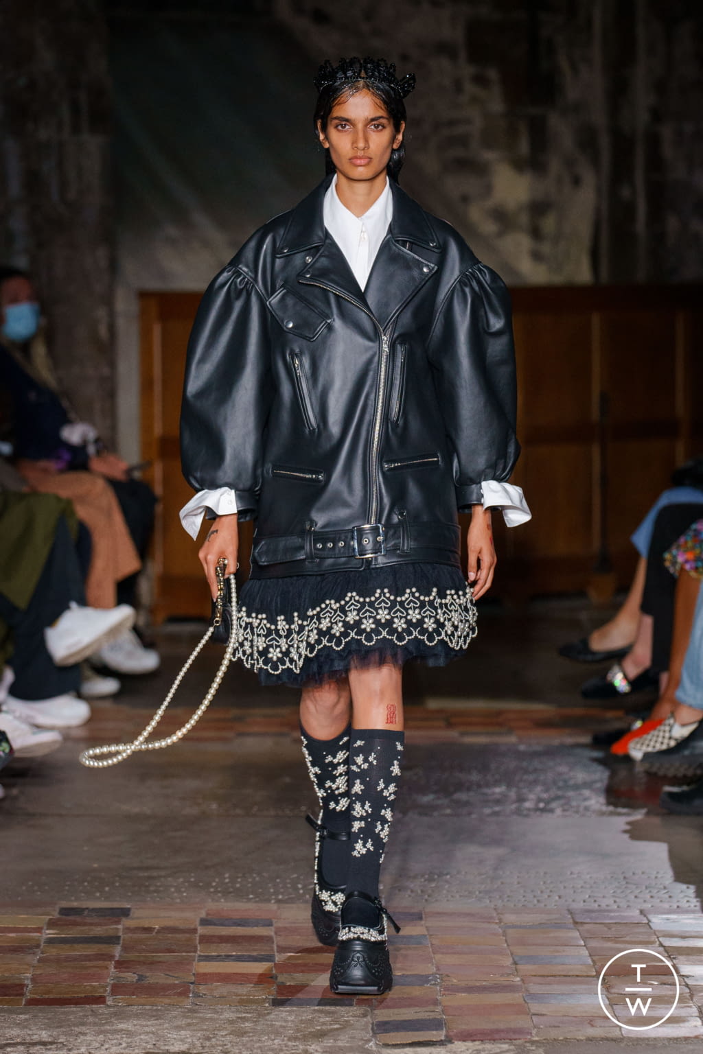 Fashion Week London Spring/Summer 2022 look 16 de la collection Simone Rocha womenswear