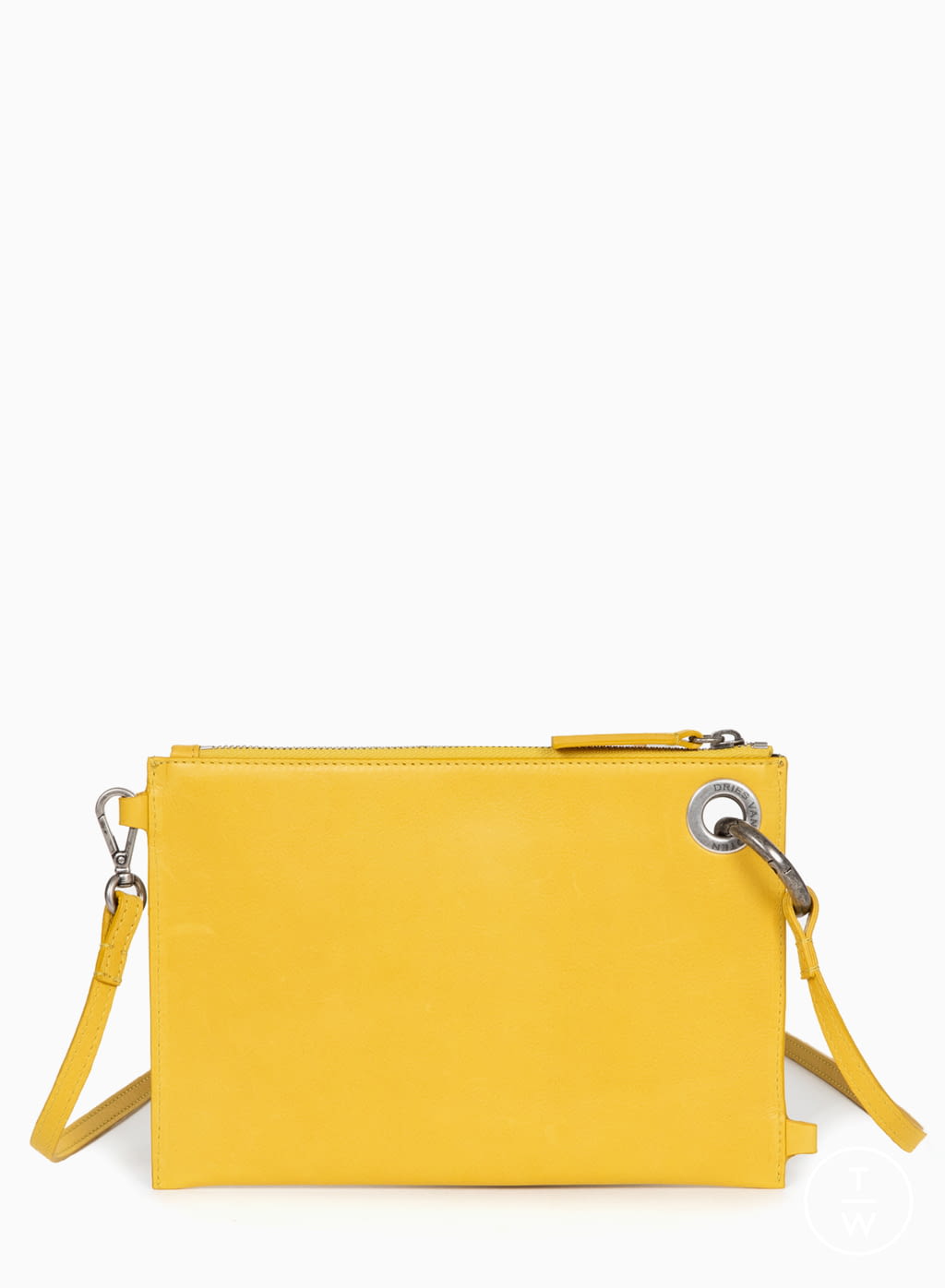 Fashion Week Paris Fall/Winter 2021 look 6 from the Dries Van Noten collection menswear accessories