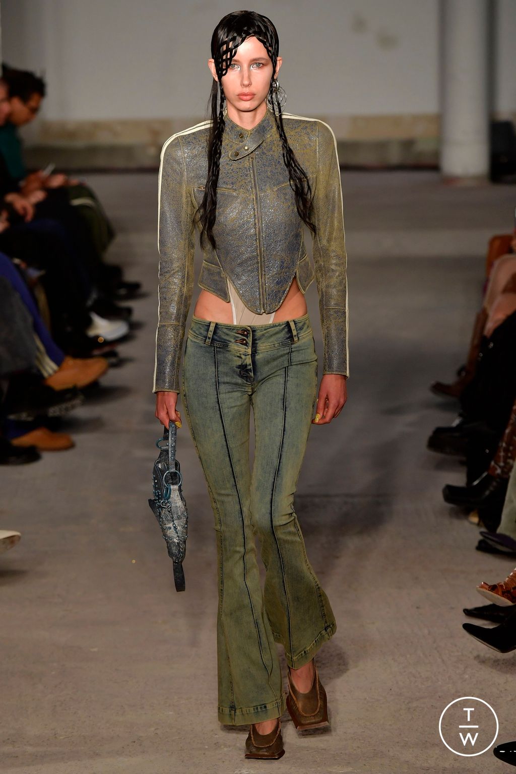Fashion Week London Spring/Summer 2023 look 8 from the KNWLS collection womenswear