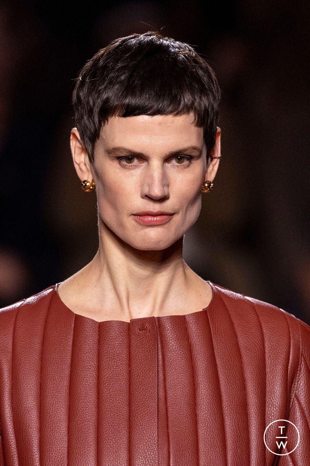 Fashion Week Milan Fall/Winter 2025 look 62 from the Fendi collection womenswear accessories