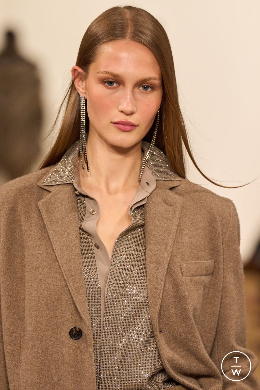 Fashion Week New York Fall/Winter 2024 look 21 from the Ralph Lauren collection womenswear accessories