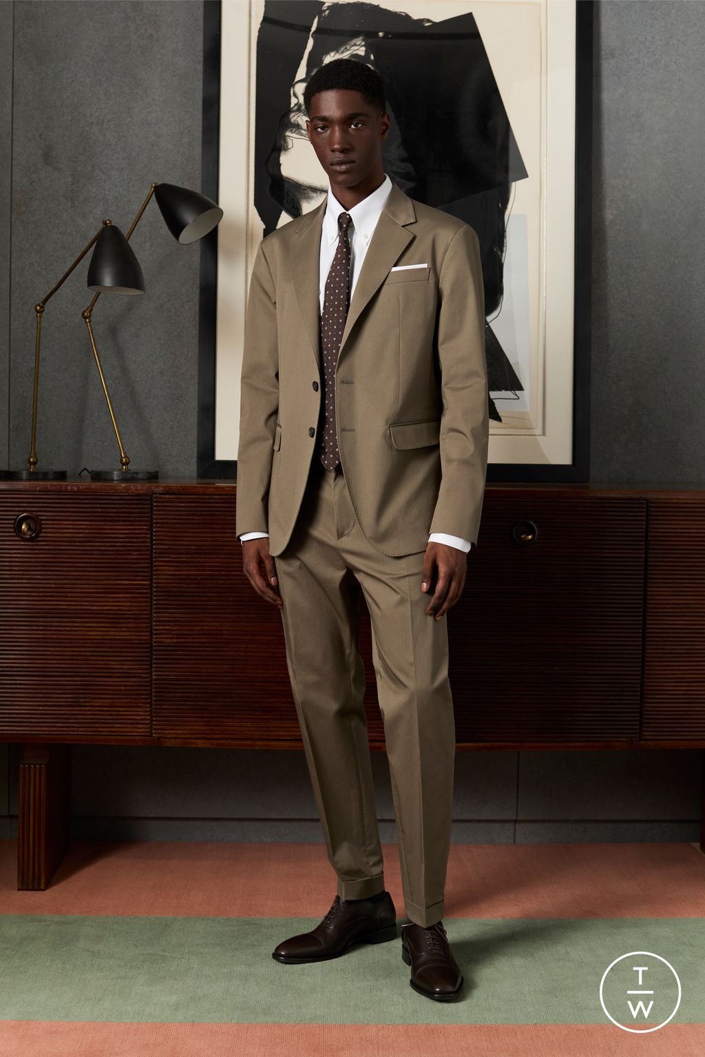 Fashion Week Milan Resort 2025 look 22 from the Dsquared2 collection 男装