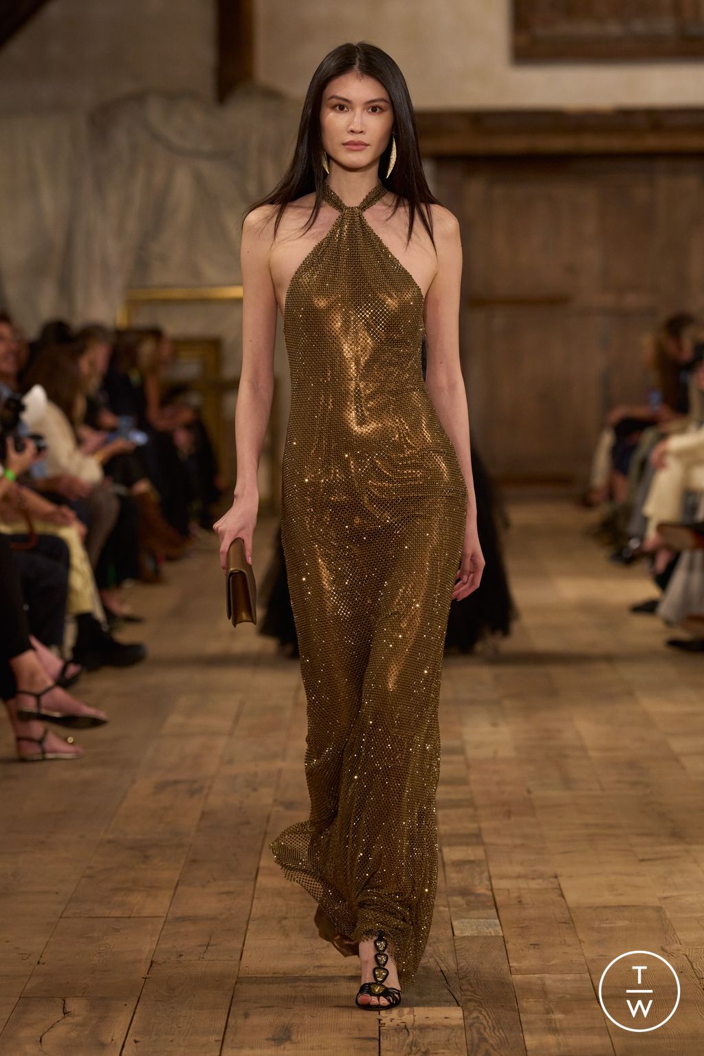 Fashion Week New York Spring/Summer 2024 look 22 from the Ralph Lauren collection womenswear