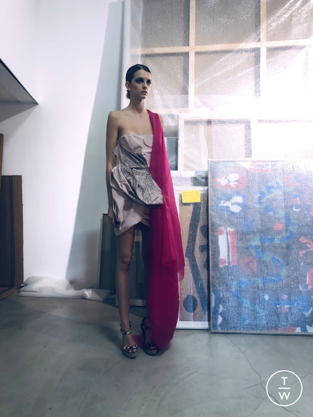 Fashion Week Paris Spring/Summer 2021 look 21 from the Aelis collection couture