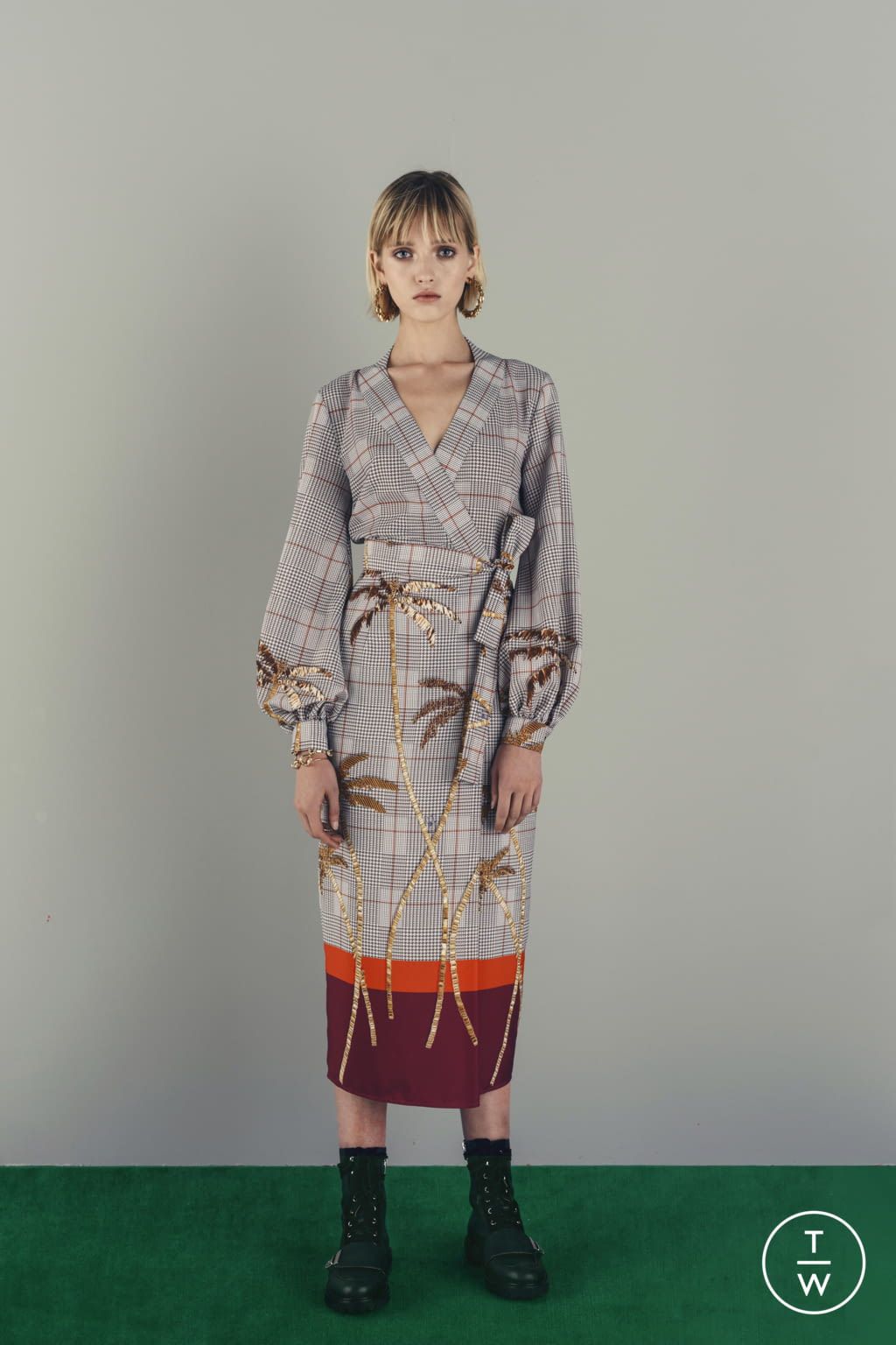 Fashion Week Milan Pre-Fall 2019 look 22 from the Stella Jean collection womenswear