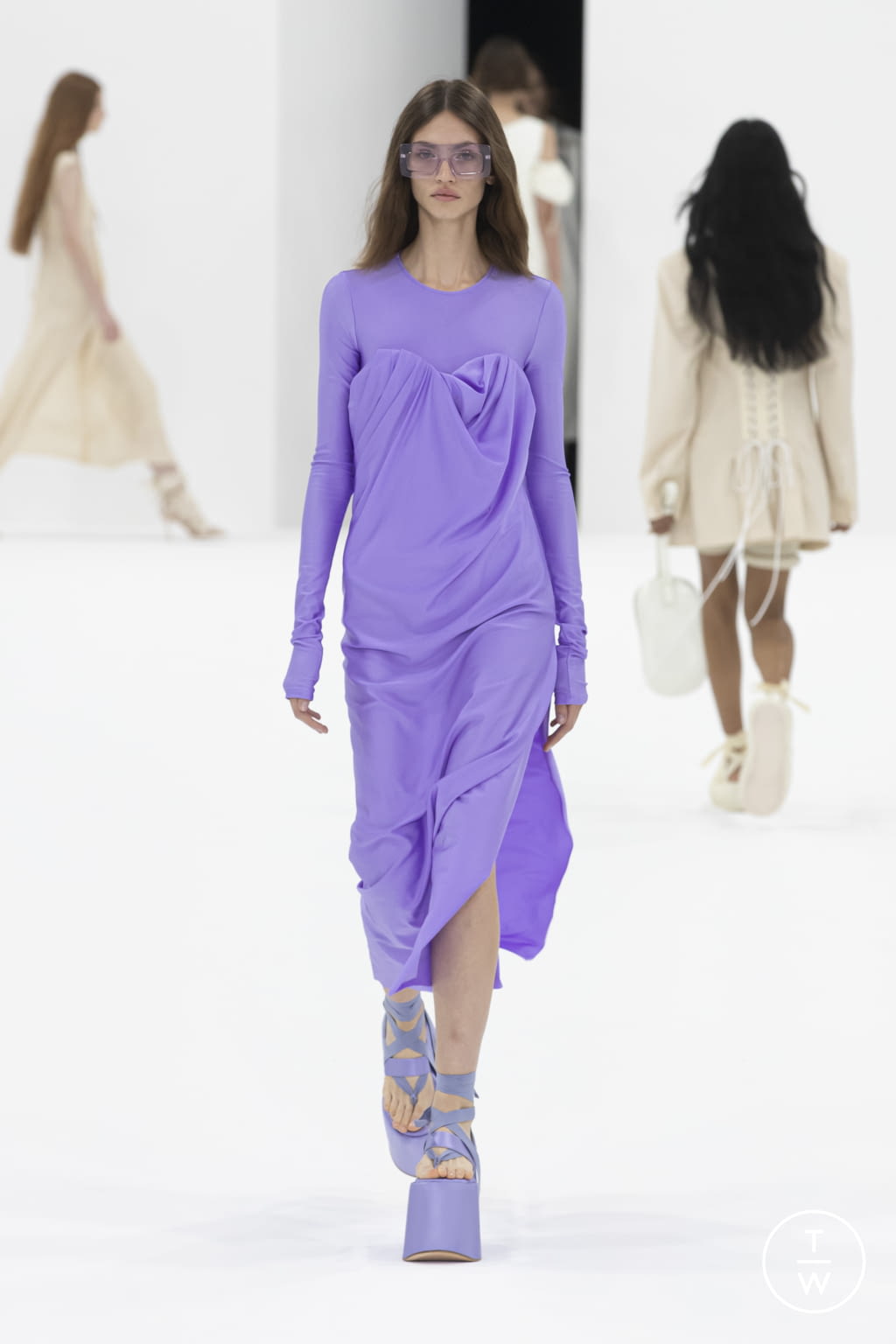Fashion Week Milan Spring/Summer 2022 look 22 from the Sportmax collection womenswear