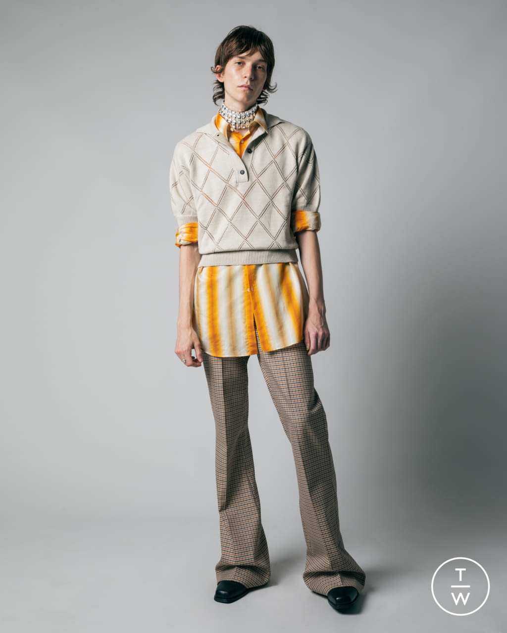 Fashion Week Paris Spring/Summer 2022 look 23 from the EGONlab collection menswear