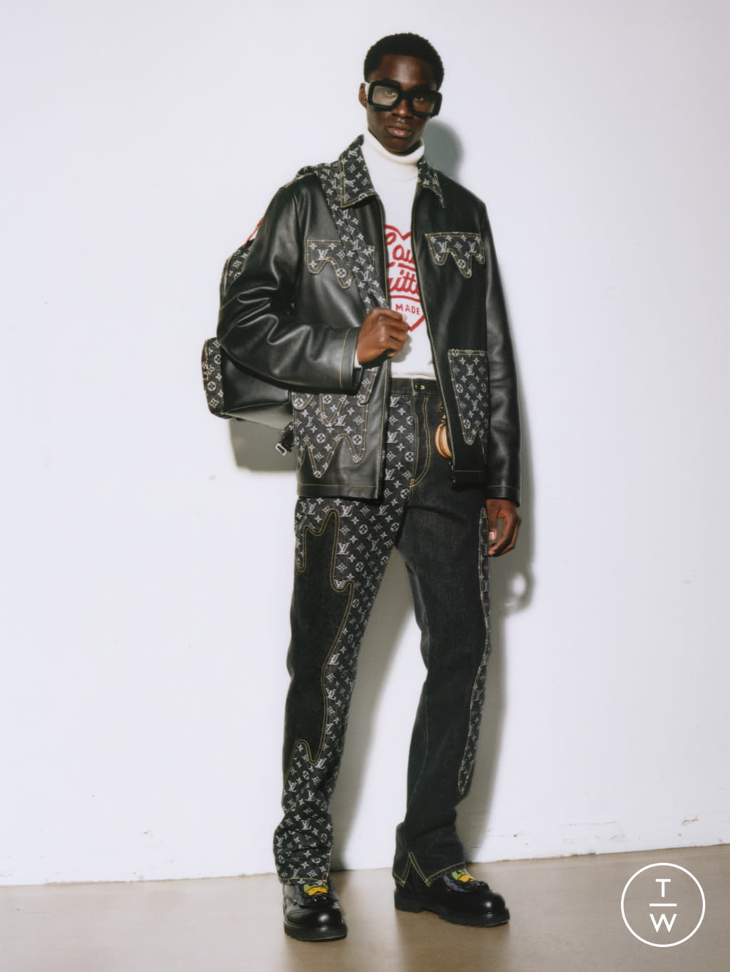 Fashion Week Paris Resort 2022 look 27 de la collection Louis Vuitton menswear