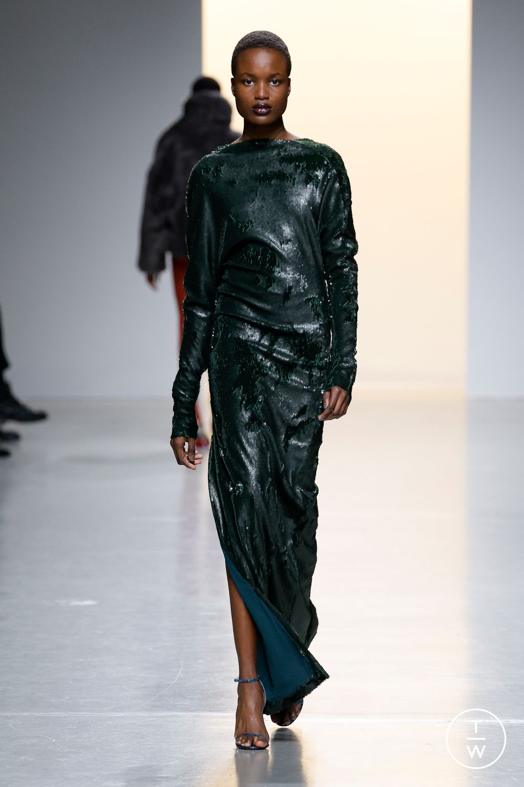 Fashion Week Paris Fall/Winter 2024 look 22 de la collection Atlein womenswear