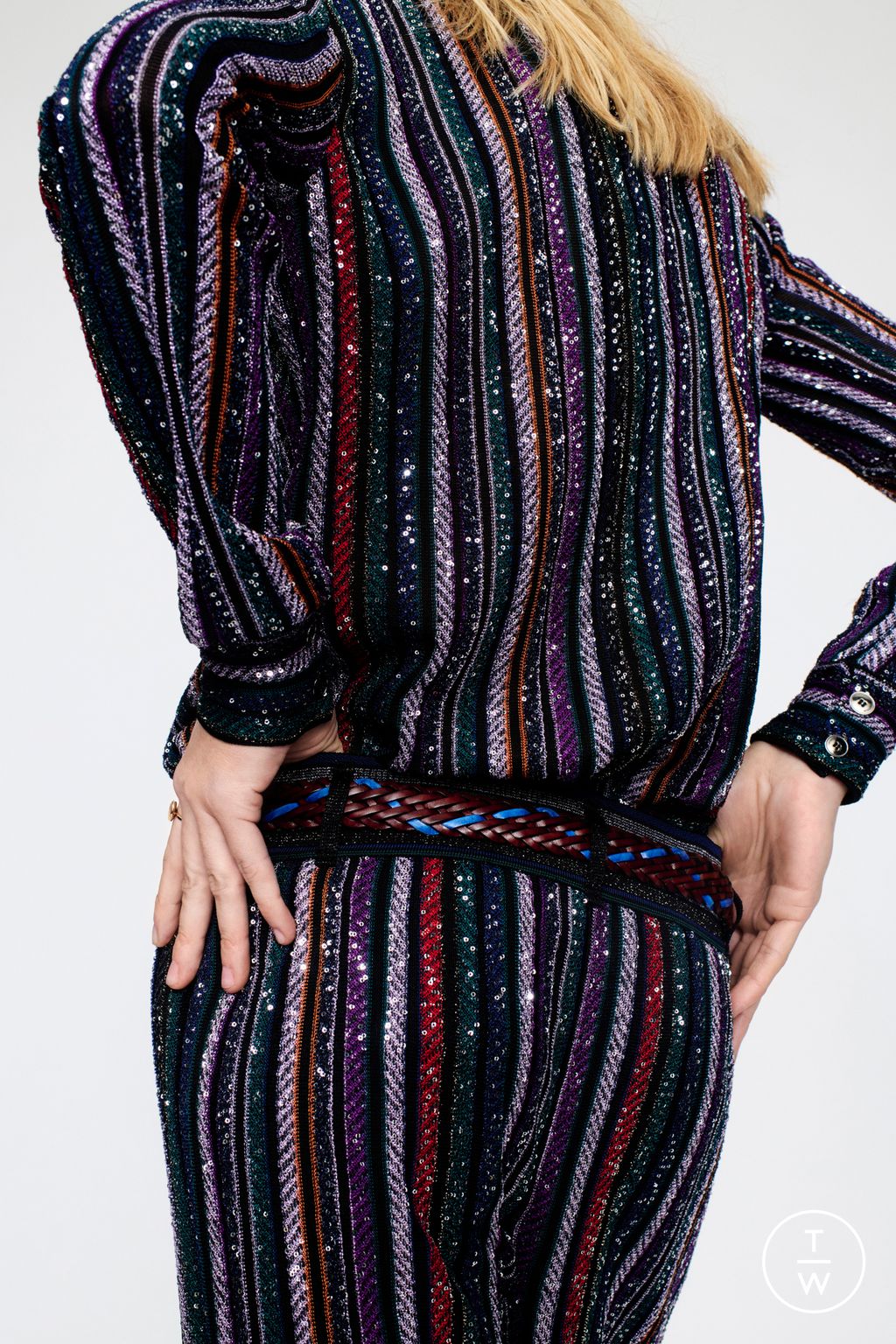 Fashion Week Milan Pre-Fall 2025 look 22 de la collection Missoni womenswear